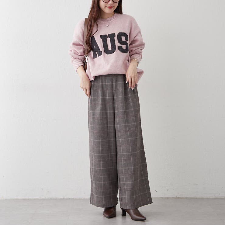 ロゴ刺繍ニット | NICE CLAUP / OLIVE des OLIVE　OUTLET | 詳細画像31 