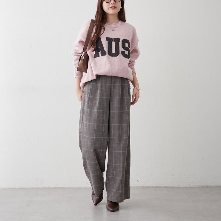 ロゴ刺繍ニット | NICE CLAUP / OLIVE des OLIVE　OUTLET | 詳細画像33 