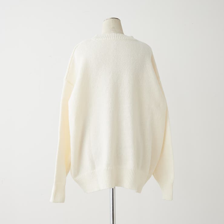 ロゴ刺繍ニット | NICE CLAUP / OLIVE des OLIVE　OUTLET | 詳細画像57 