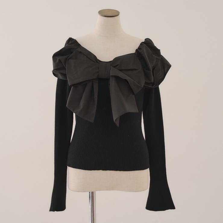 オフショルリボンニット | NICE CLAUP / OLIVE des OLIVE　OUTLET | 詳細画像41 