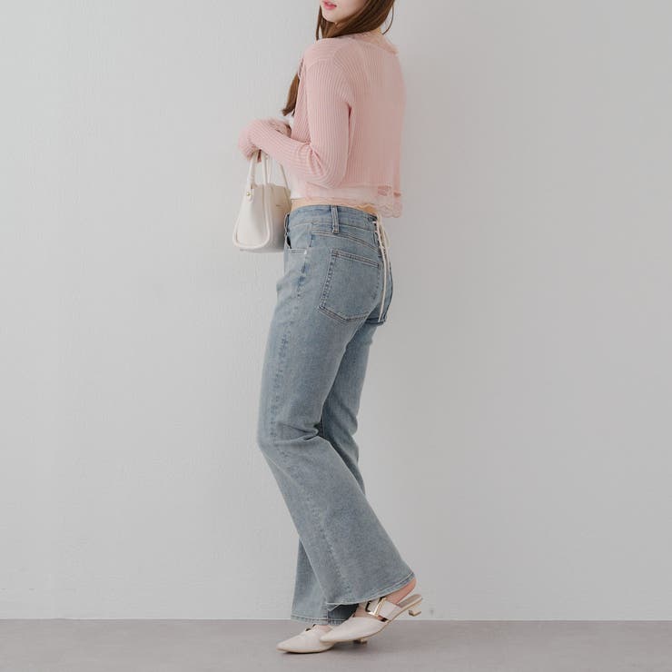 麻タッチボレロカーディガン | RMAF　NICE CLAUP / OLIVE des OLIVE | 詳細画像9 