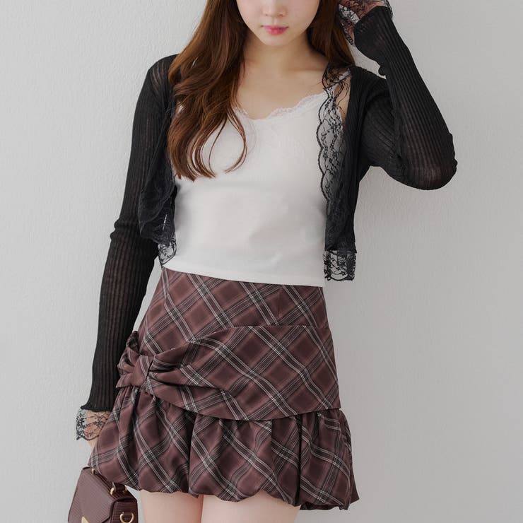 麻タッチボレロカーディガン | RMAF　NICE CLAUP / OLIVE des OLIVE | 詳細画像18 