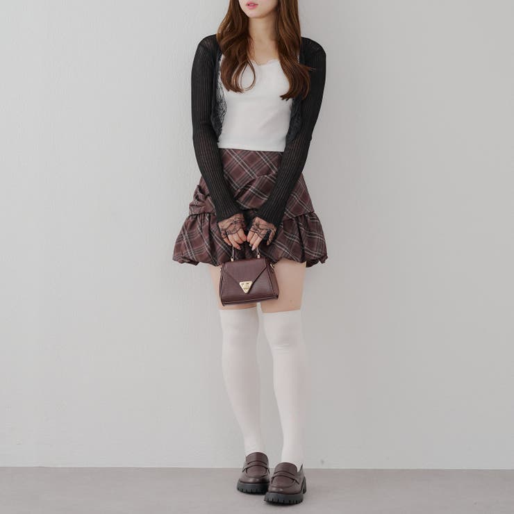 麻タッチボレロカーディガン | RMAF　NICE CLAUP / OLIVE des OLIVE | 詳細画像21 