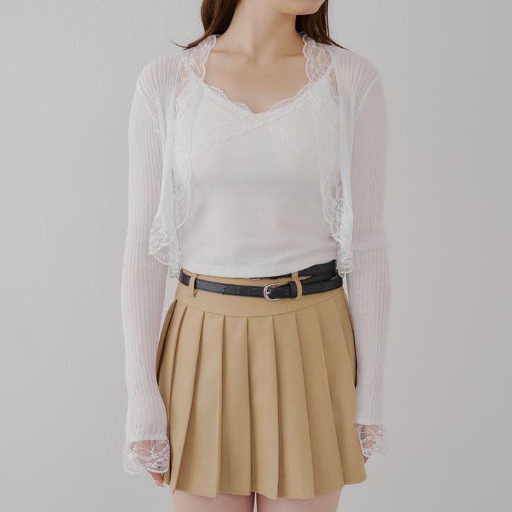 麻タッチボレロカーディガン | RMAF　NICE CLAUP / OLIVE des OLIVE | 詳細画像24 