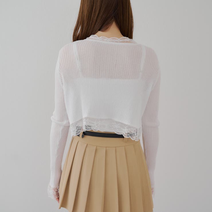 麻タッチボレロカーディガン | RMAF　NICE CLAUP / OLIVE des OLIVE | 詳細画像26 