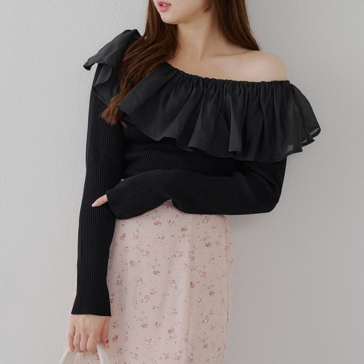 衿フリルニットトップス | RMAF　NICE CLAUP / OLIVE des OLIVE | 詳細画像33 