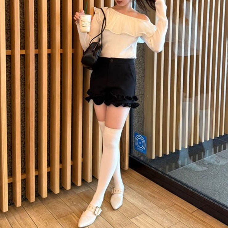 衿フリルニットトップス | RMAF　NICE CLAUP / OLIVE des OLIVE | 詳細画像44 