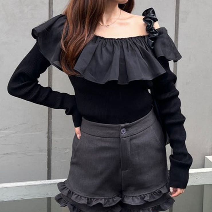 衿フリルニットトップス | RMAF　NICE CLAUP / OLIVE des OLIVE | 詳細画像47 