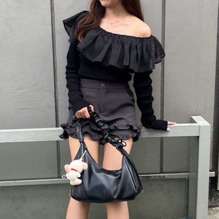 衿フリルニットトップス | RMAF　NICE CLAUP / OLIVE des OLIVE | 詳細画像50 