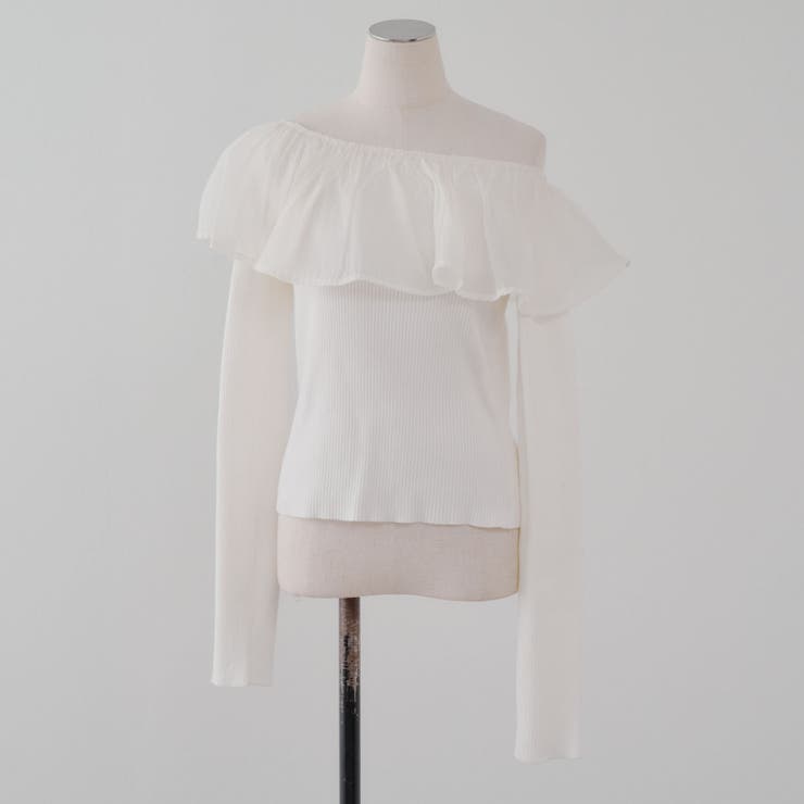 衿フリルニットトップス | RMAF　NICE CLAUP / OLIVE des OLIVE | 詳細画像51 