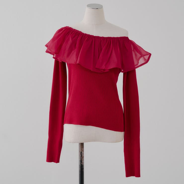 衿フリルニットトップス | RMAF　NICE CLAUP / OLIVE des OLIVE | 詳細画像52 