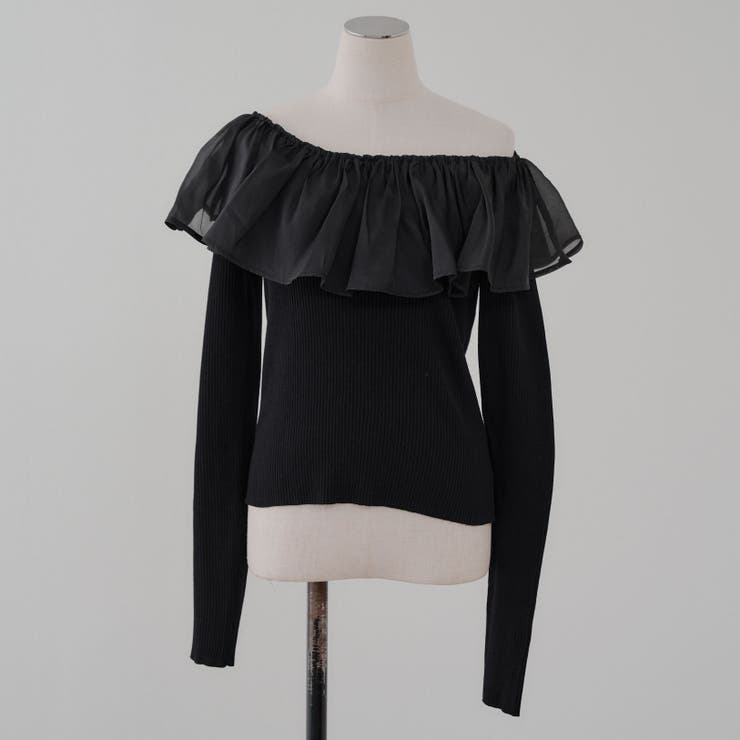 衿フリルニットトップス | RMAF　NICE CLAUP / OLIVE des OLIVE | 詳細画像53 