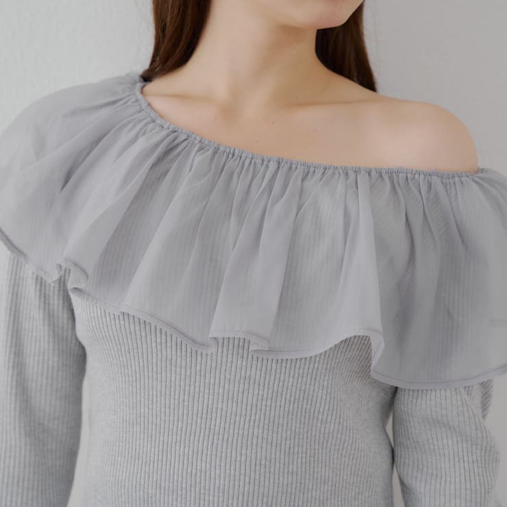 衿フリルニットトップス | RMAF　NICE CLAUP / OLIVE des OLIVE | 詳細画像57 