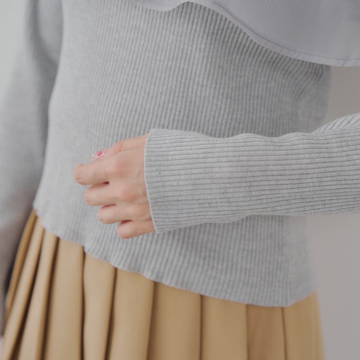 衿フリルニットトップス | RMAF　NICE CLAUP / OLIVE des OLIVE | 詳細画像58 