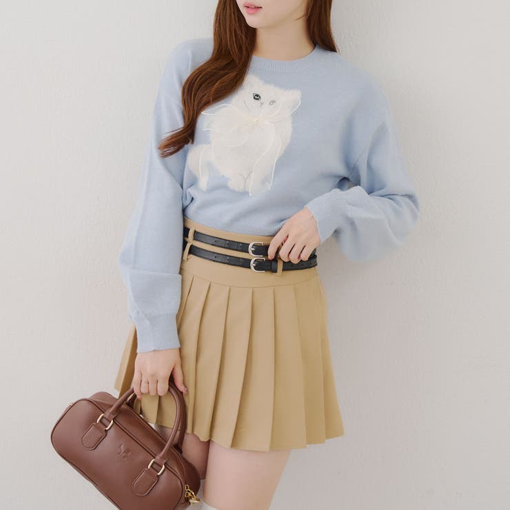 ネコ&イヌアソートニット | NICE CLAUP / OLIVE des OLIVE　OUTLET | 詳細画像14 