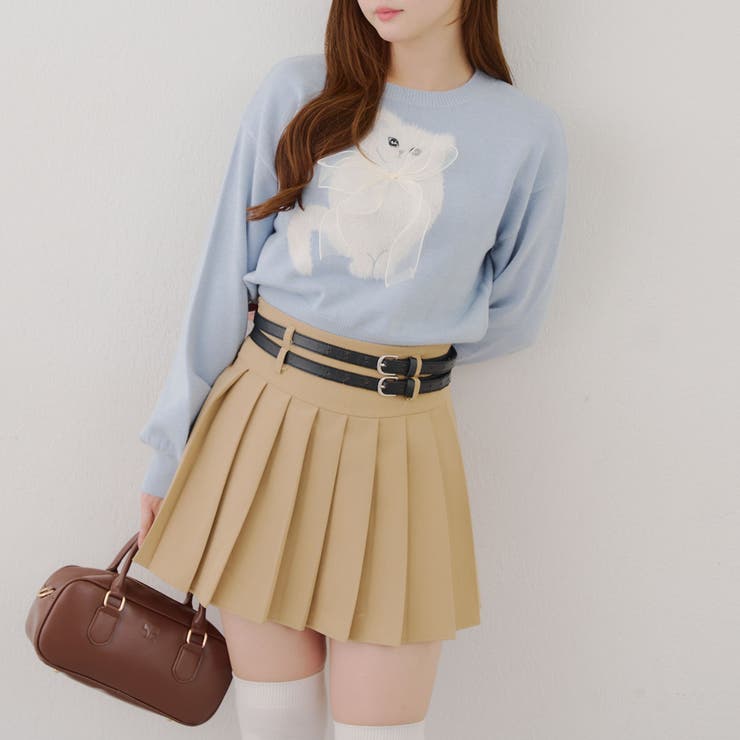 ネコ&イヌアソートニット | NICE CLAUP / OLIVE des OLIVE　OUTLET | 詳細画像16 