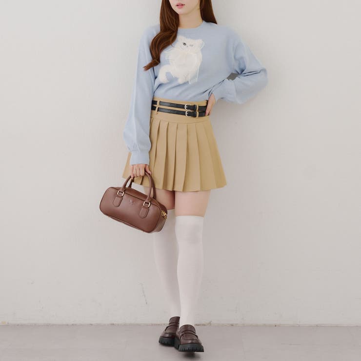 ネコ&イヌアソートニット | NICE CLAUP / OLIVE des OLIVE　OUTLET | 詳細画像21 