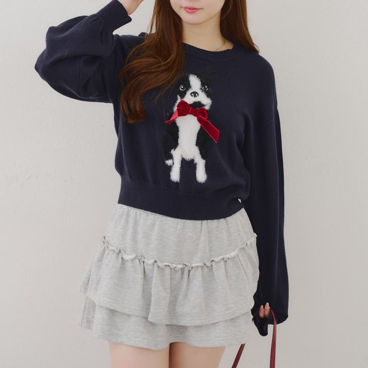 ネコ&イヌアソートニット | NICE CLAUP / OLIVE des OLIVE　OUTLET | 詳細画像23 