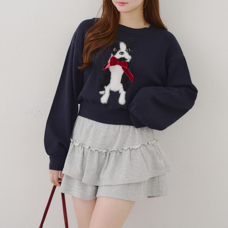 ネコ&イヌアソートニット[品番：NCLW0016733]｜NICE CLAUP / OLIVE des