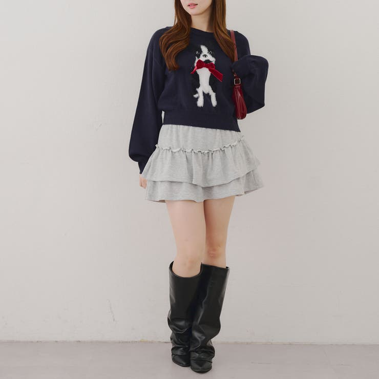 ネコ&イヌアソートニット | NICE CLAUP / OLIVE des OLIVE　OUTLET | 詳細画像28 