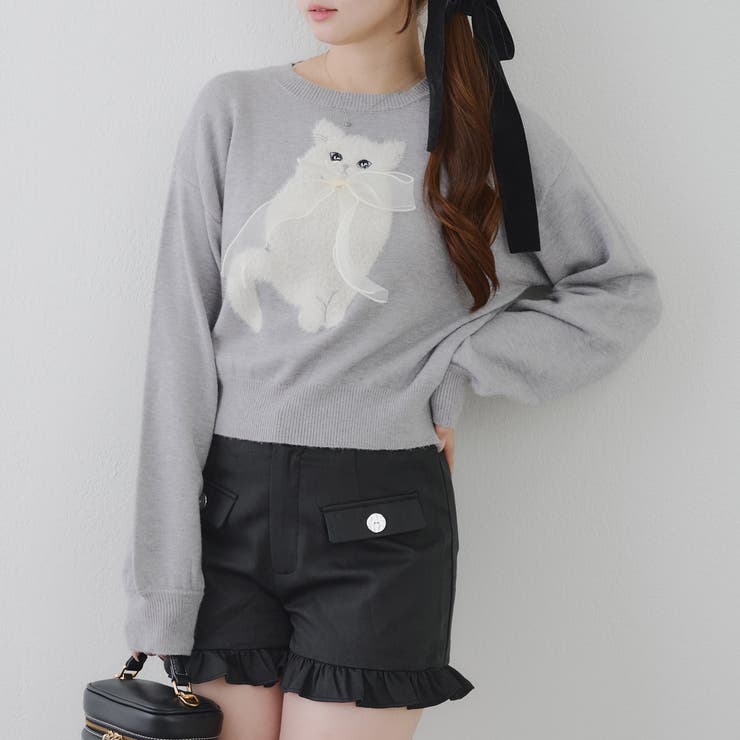 ネコ&イヌアソートニット | NICE CLAUP / OLIVE des OLIVE　OUTLET | 詳細画像39 