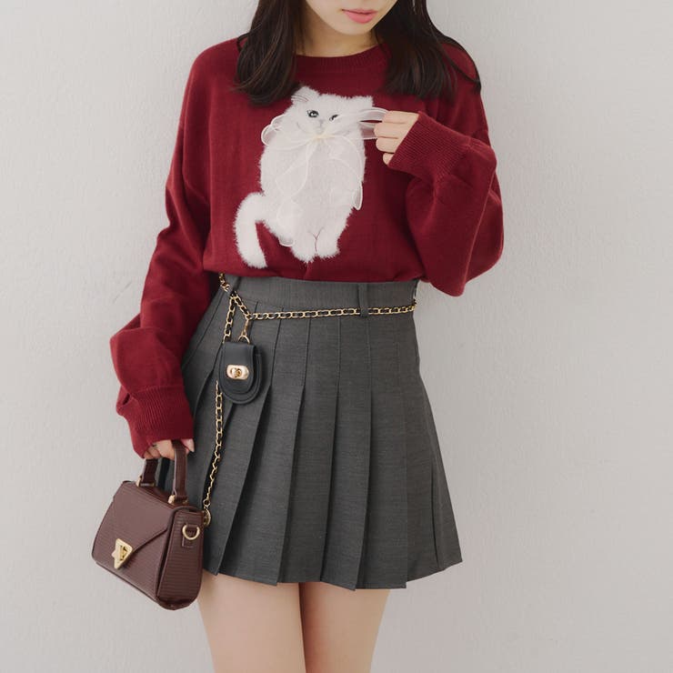 ネコ&イヌアソートニット | NICE CLAUP / OLIVE des OLIVE　OUTLET | 詳細画像45 