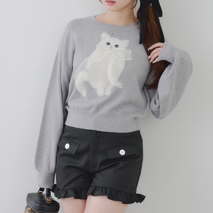 ネコ&イヌアソートニット | NICE CLAUP / OLIVE des OLIVE　OUTLET | 詳細画像40 