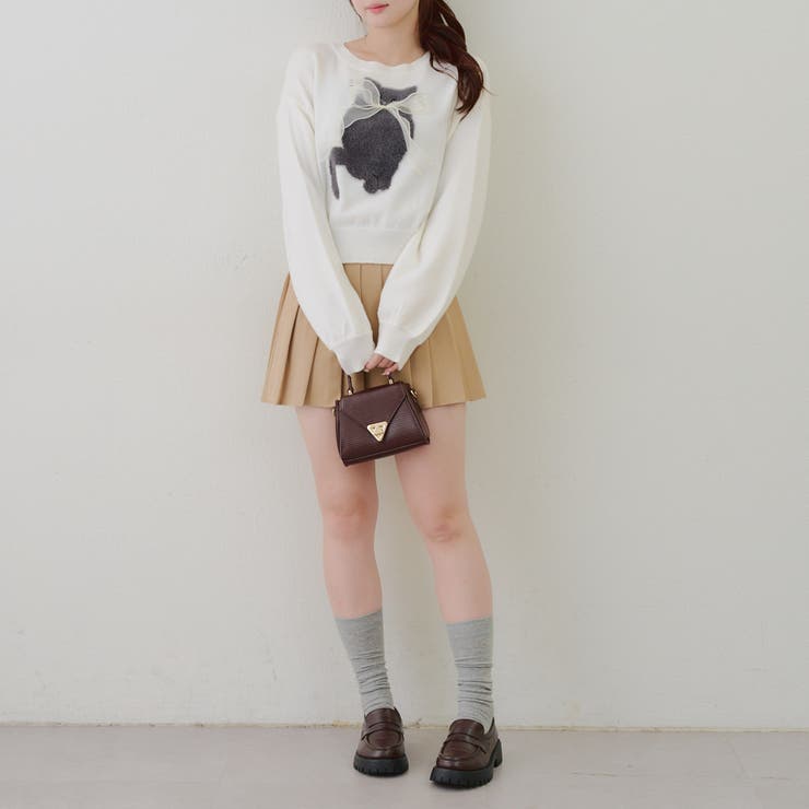 ネコ&イヌアソートニット | NICE CLAUP / OLIVE des OLIVE　OUTLET | 詳細画像8 