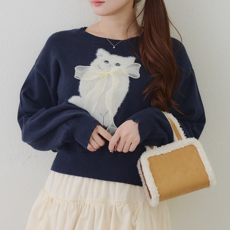 ネコ&イヌアソートニット | NICE CLAUP / OLIVE des OLIVE　OUTLET | 詳細画像59 