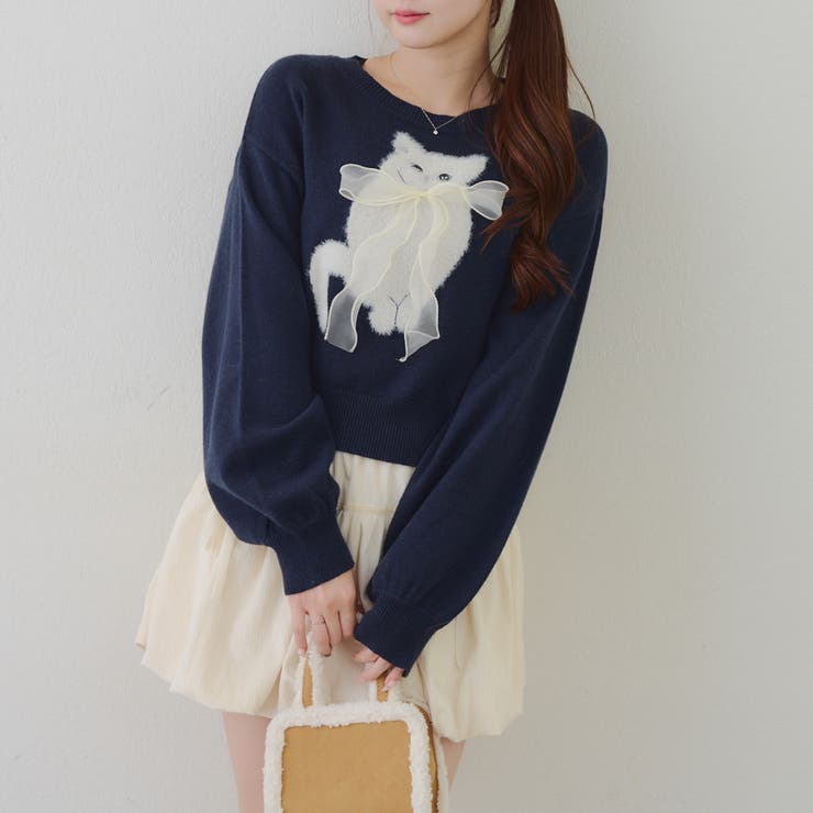 ネコ&イヌアソートニット | NICE CLAUP / OLIVE des OLIVE　OUTLET | 詳細画像60 