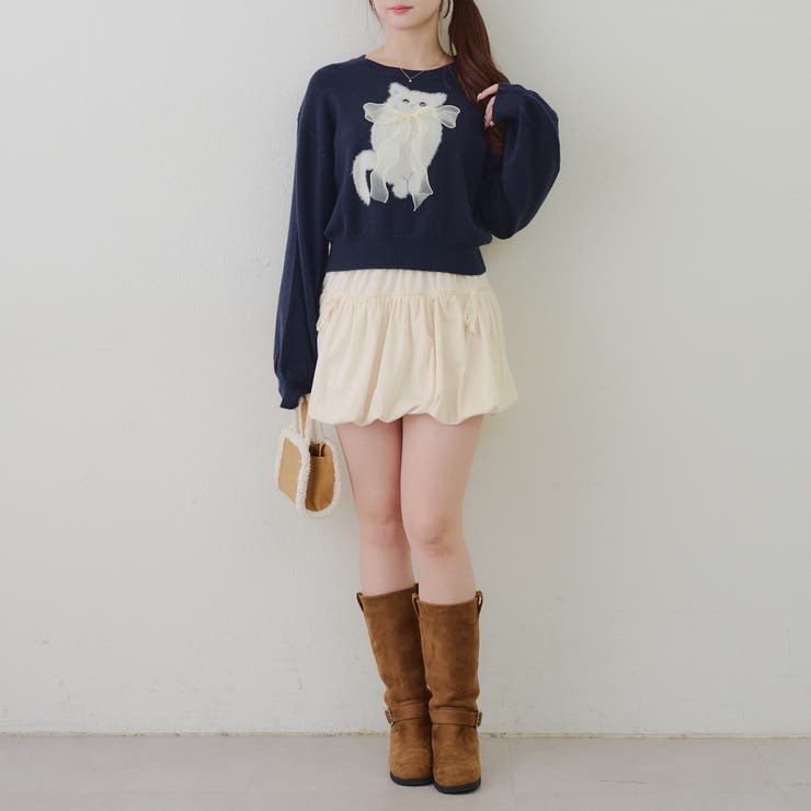 ネコ&イヌアソートニット | NICE CLAUP / OLIVE des OLIVE　OUTLET | 詳細画像67 