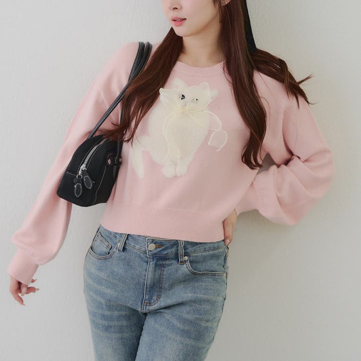 ネコ&イヌアソートニット | NICE CLAUP / OLIVE des OLIVE　OUTLET | 詳細画像73 