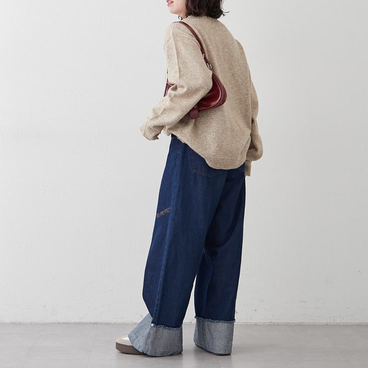 【NUNIFE】おじジャガードニット | RMAF　NICE CLAUP / OLIVE des OLIVE | 詳細画像9 