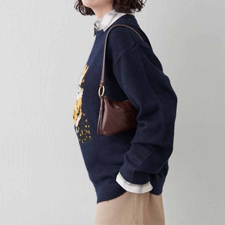 【NUNIFE】おじジャガードニット | RMAF　NICE CLAUP / OLIVE des OLIVE | 詳細画像15 