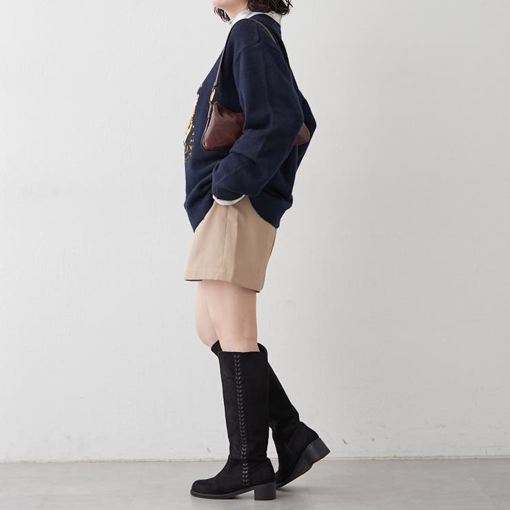 【NUNIFE】おじジャガードニット | RMAF　NICE CLAUP / OLIVE des OLIVE | 詳細画像19 