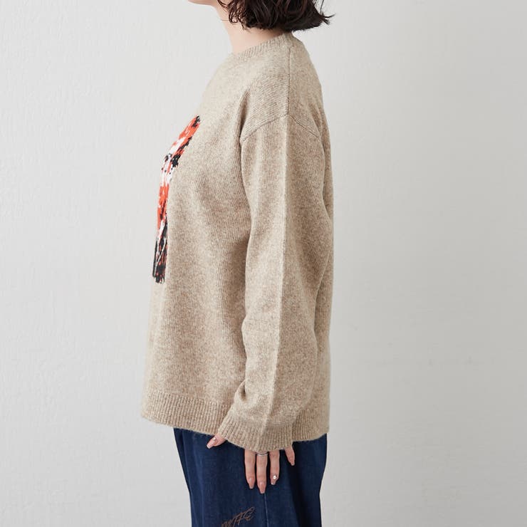 【NUNIFE】おじジャガードニット | RMAF　NICE CLAUP / OLIVE des OLIVE | 詳細画像33 