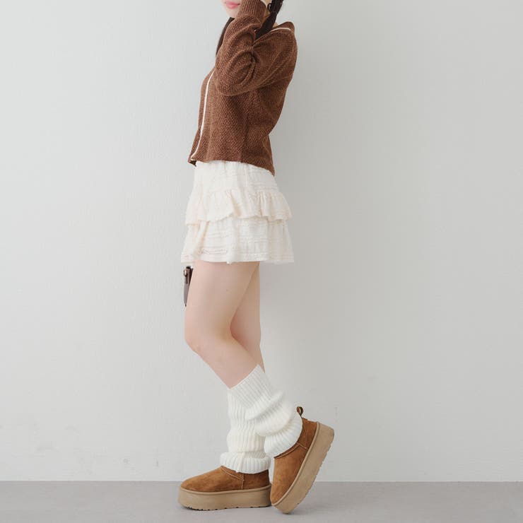 ベロアモールWZIPカーディガン | NICE CLAUP / OLIVE des OLIVE　OUTLET | 詳細画像20 