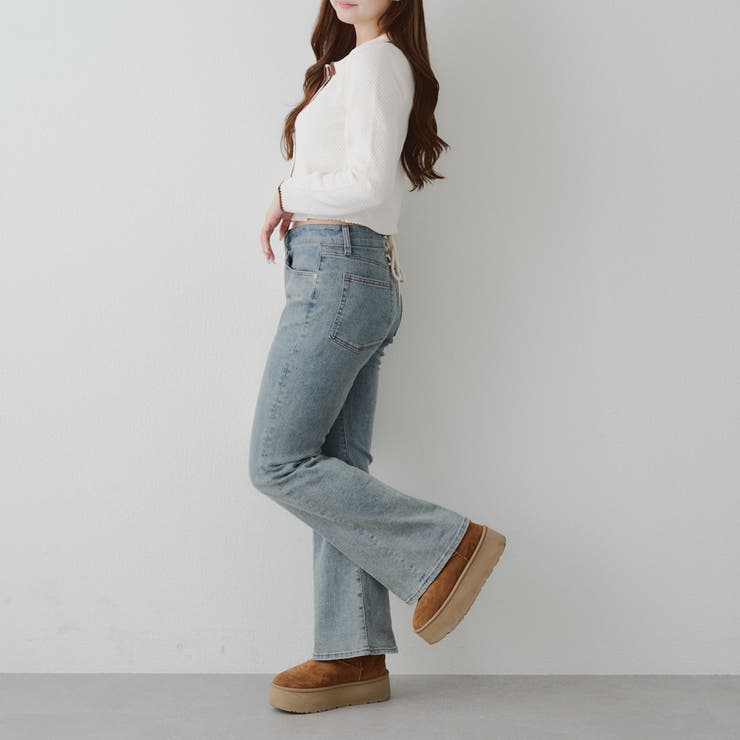 ベロアモールWZIPカーディガン | NICE CLAUP / OLIVE des OLIVE　OUTLET | 詳細画像30 