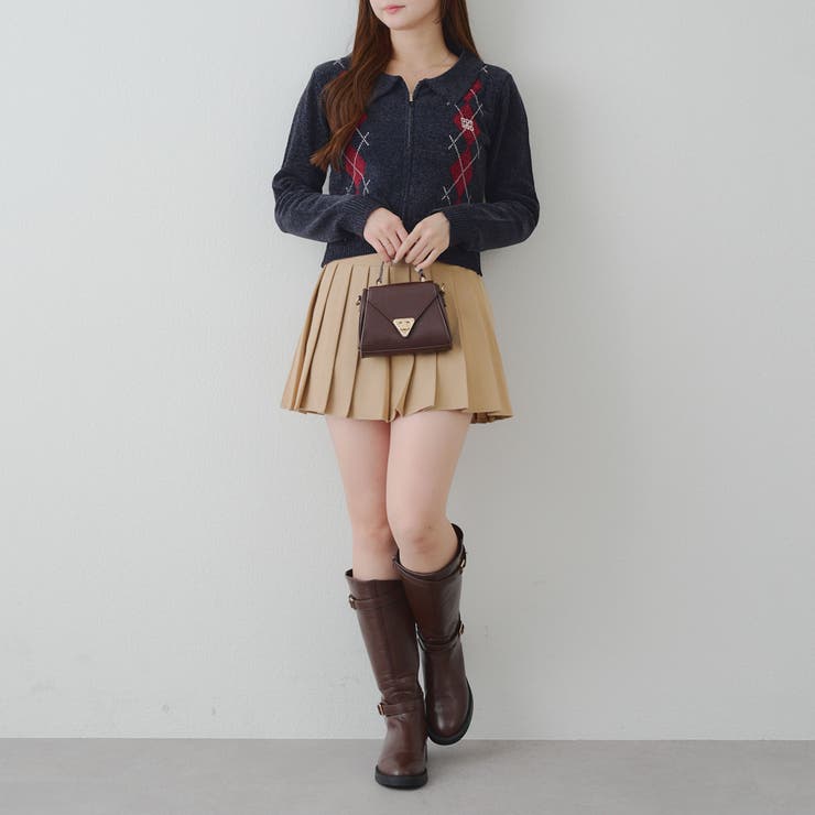 ベロアモールWZIPカーディガン | NICE CLAUP / OLIVE des OLIVE　OUTLET | 詳細画像51 