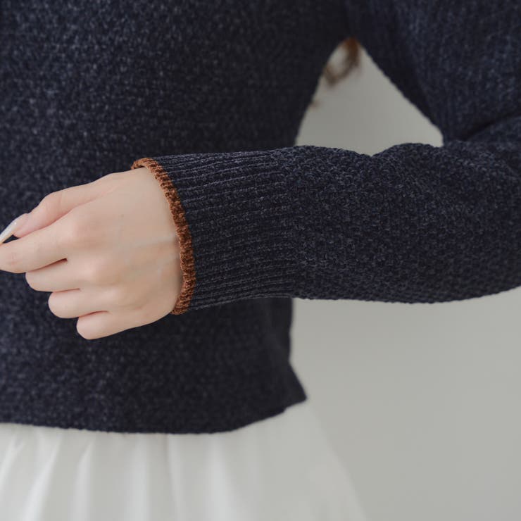 ベロアモールWZIPカーディガン | NICE CLAUP / OLIVE des OLIVE　OUTLET | 詳細画像57 