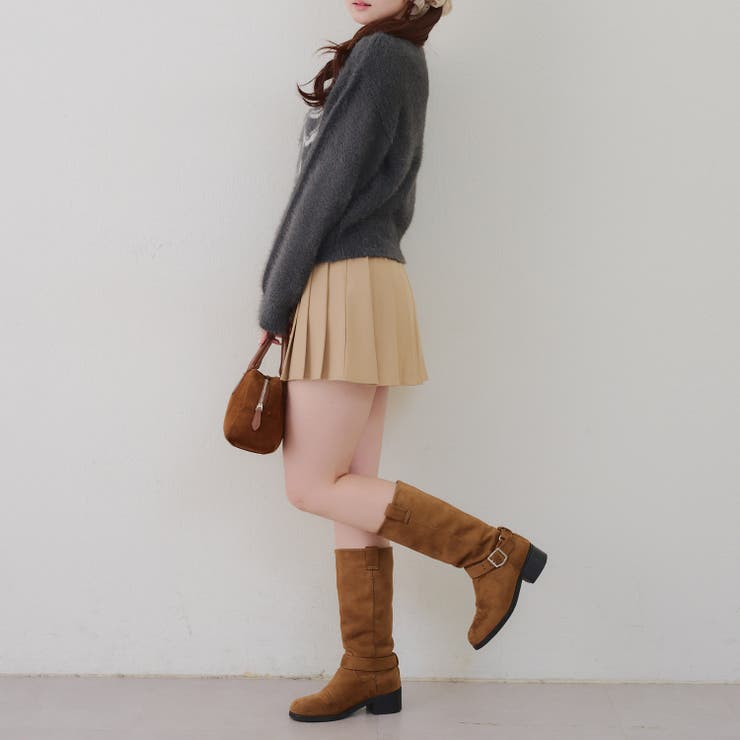 リボン柄シャギーニット | NICE CLAUP / OLIVE des OLIVE　OUTLET | 詳細画像17 