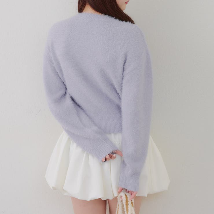 リボン柄シャギーニット | NICE CLAUP / OLIVE des OLIVE　OUTLET | 詳細画像21 