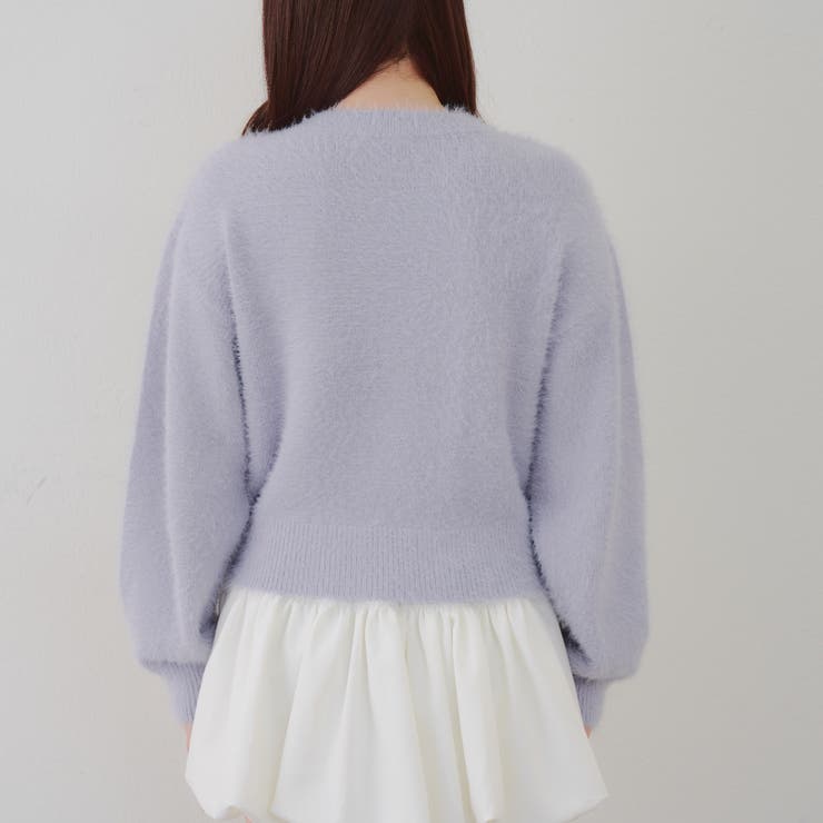 リボン柄シャギーニット | NICE CLAUP / OLIVE des OLIVE　OUTLET | 詳細画像31 