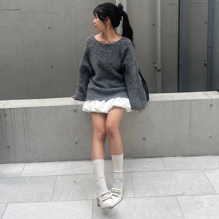 【リボンコレクション】後ビッグリボンニット | RMAF　NICE CLAUP / OLIVE des OLIVE | 詳細画像27 