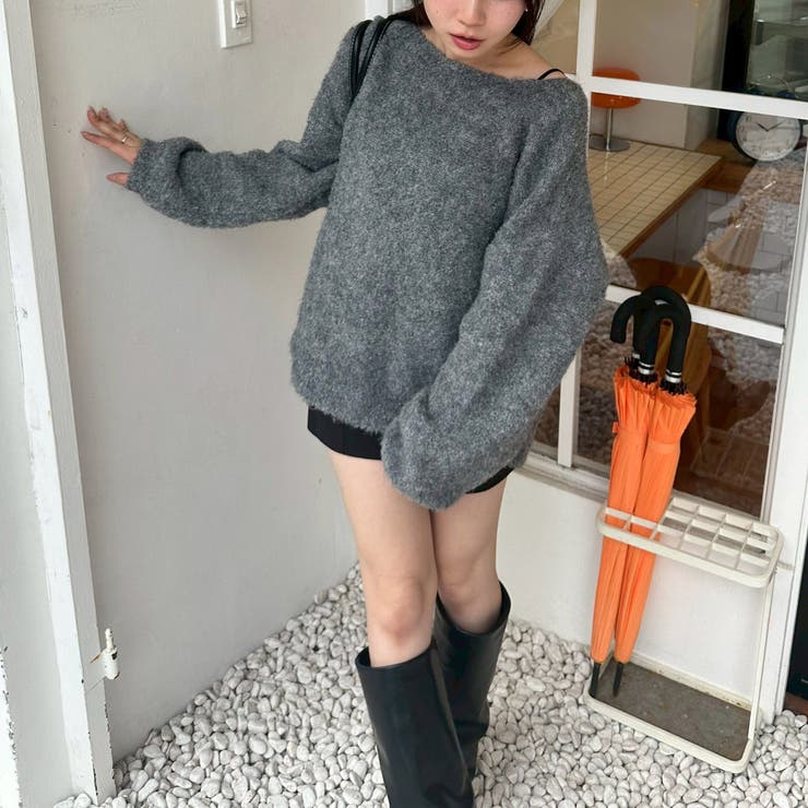 【リボンコレクション】後ビッグリボンニット | RMAF　NICE CLAUP / OLIVE des OLIVE | 詳細画像29 