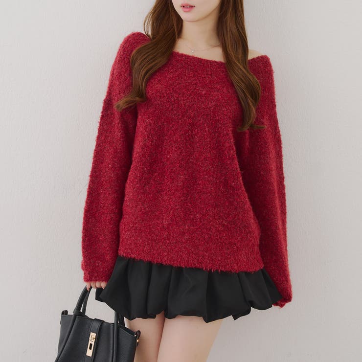 【リボンコレクション】後ビッグリボンニット | RMAF　NICE CLAUP / OLIVE des OLIVE | 詳細画像42 