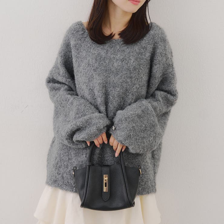 【リボンコレクション】後ビッグリボンニット | RMAF　NICE CLAUP / OLIVE des OLIVE | 詳細画像51 