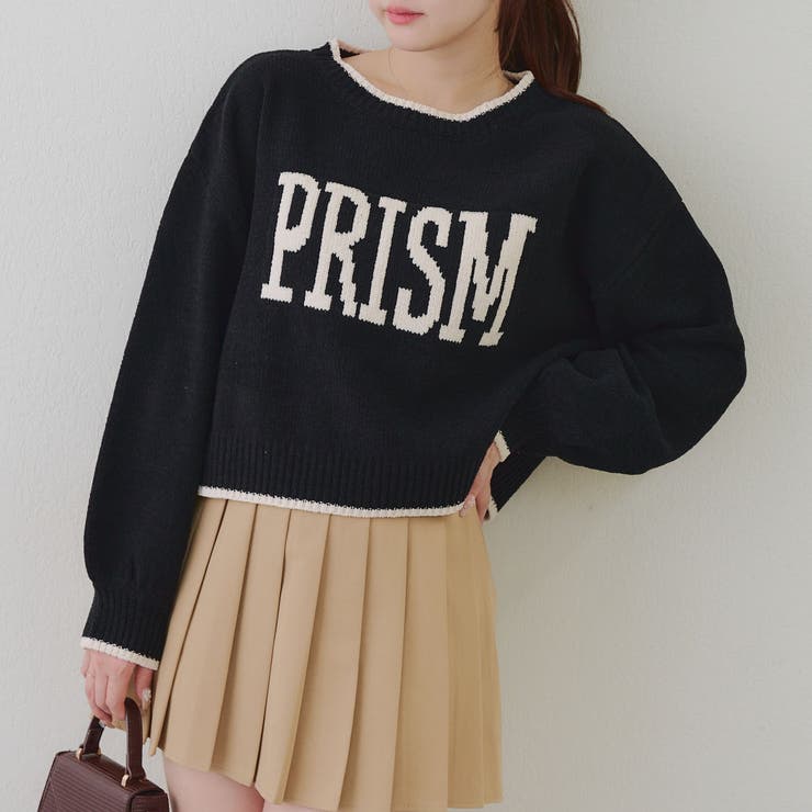 モール配色ラインロゴニット | RMAF　NICE CLAUP / OLIVE des OLIVE | 詳細画像22 