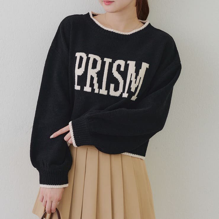 モール配色ラインロゴニット | RMAF　NICE CLAUP / OLIVE des OLIVE | 詳細画像23 