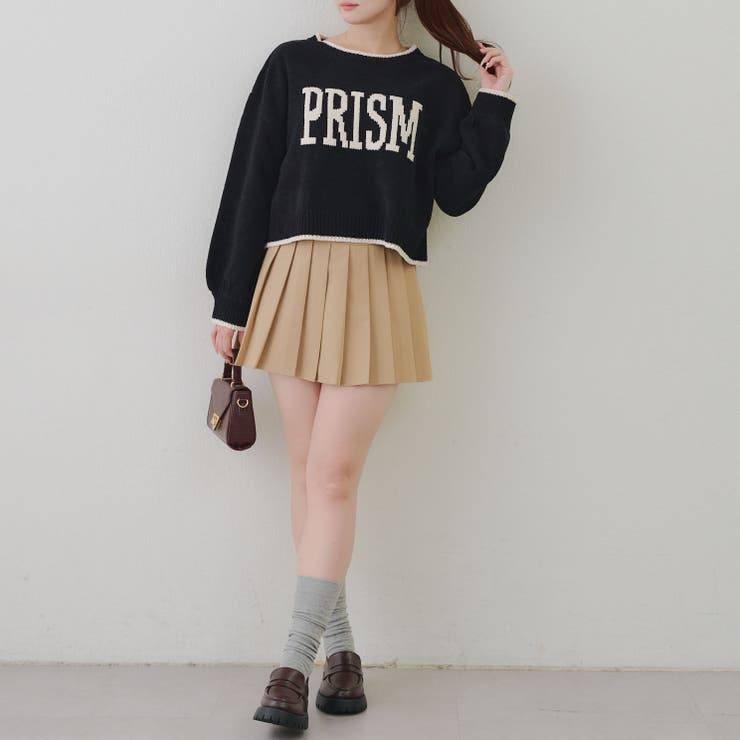 モール配色ラインロゴニット | RMAF　NICE CLAUP / OLIVE des OLIVE | 詳細画像25 